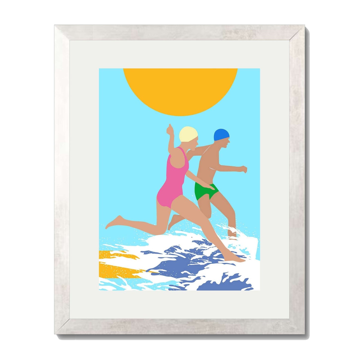 RUNNING SWIMMERS | PRINT