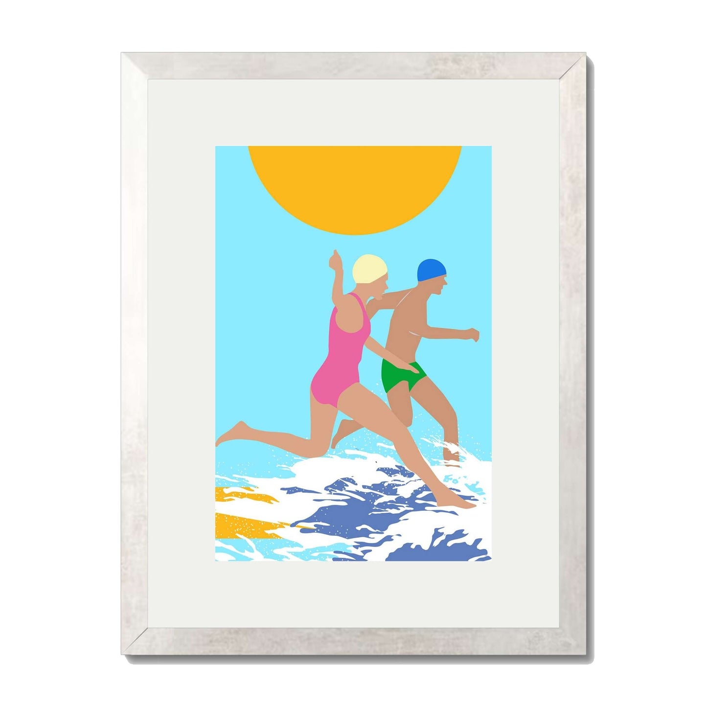 RUNNING SWIMMERS | PRINT