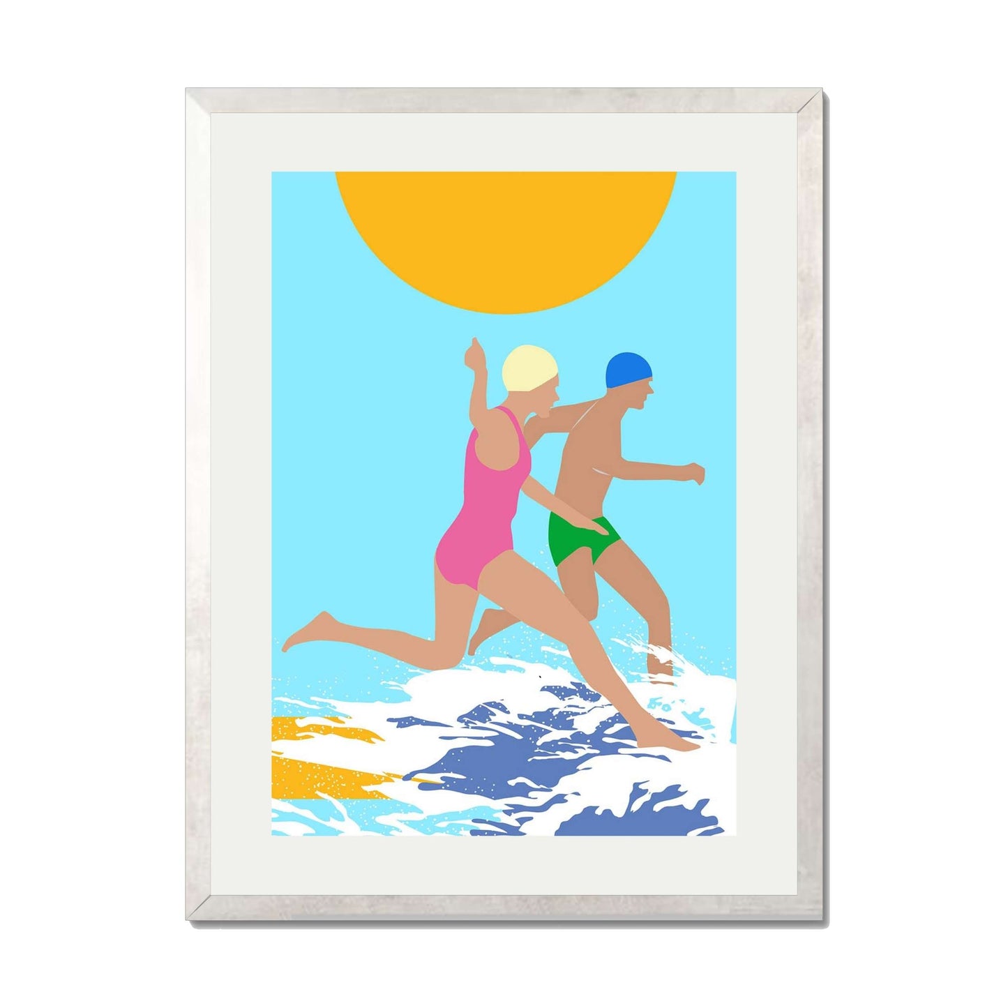 RUNNING SWIMMERS | PRINT