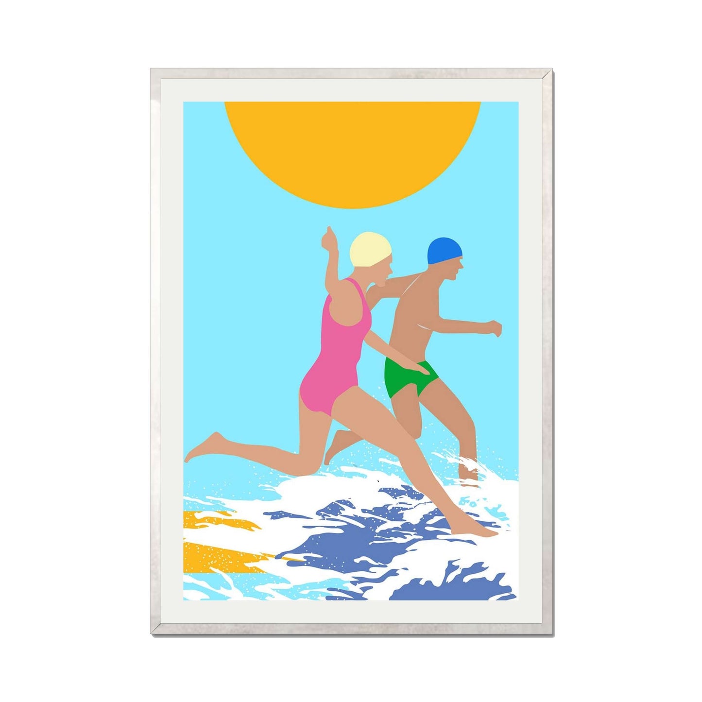 RUNNING SWIMMERS | PRINT