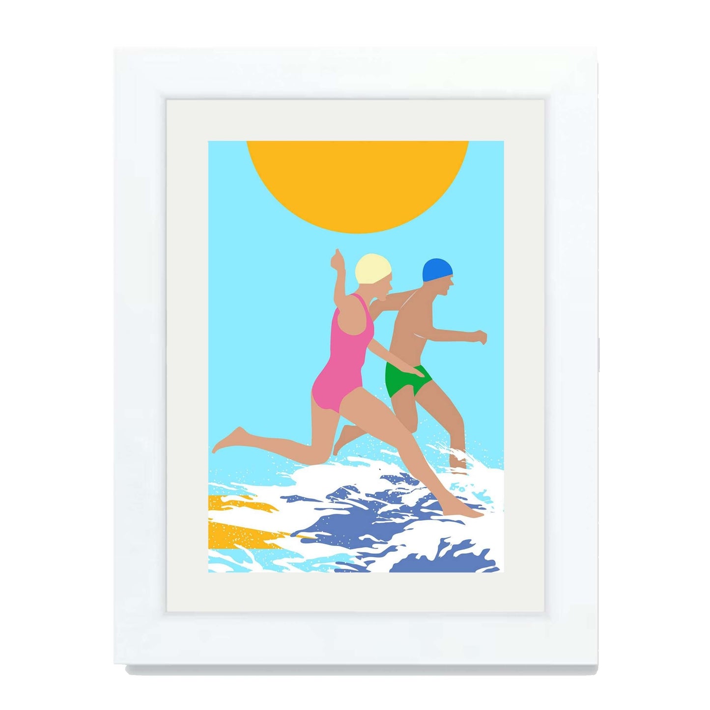 RUNNING SWIMMERS | PRINT
