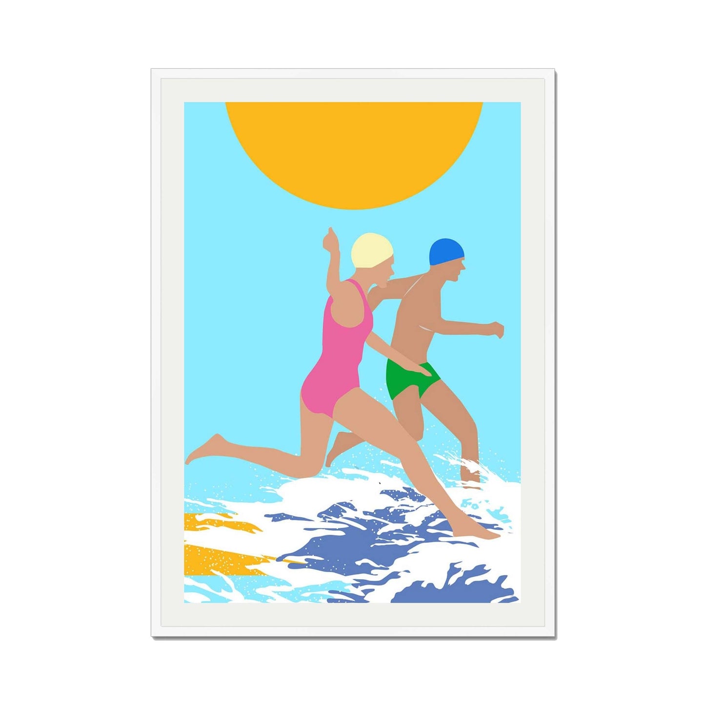 RUNNING SWIMMERS | PRINT
