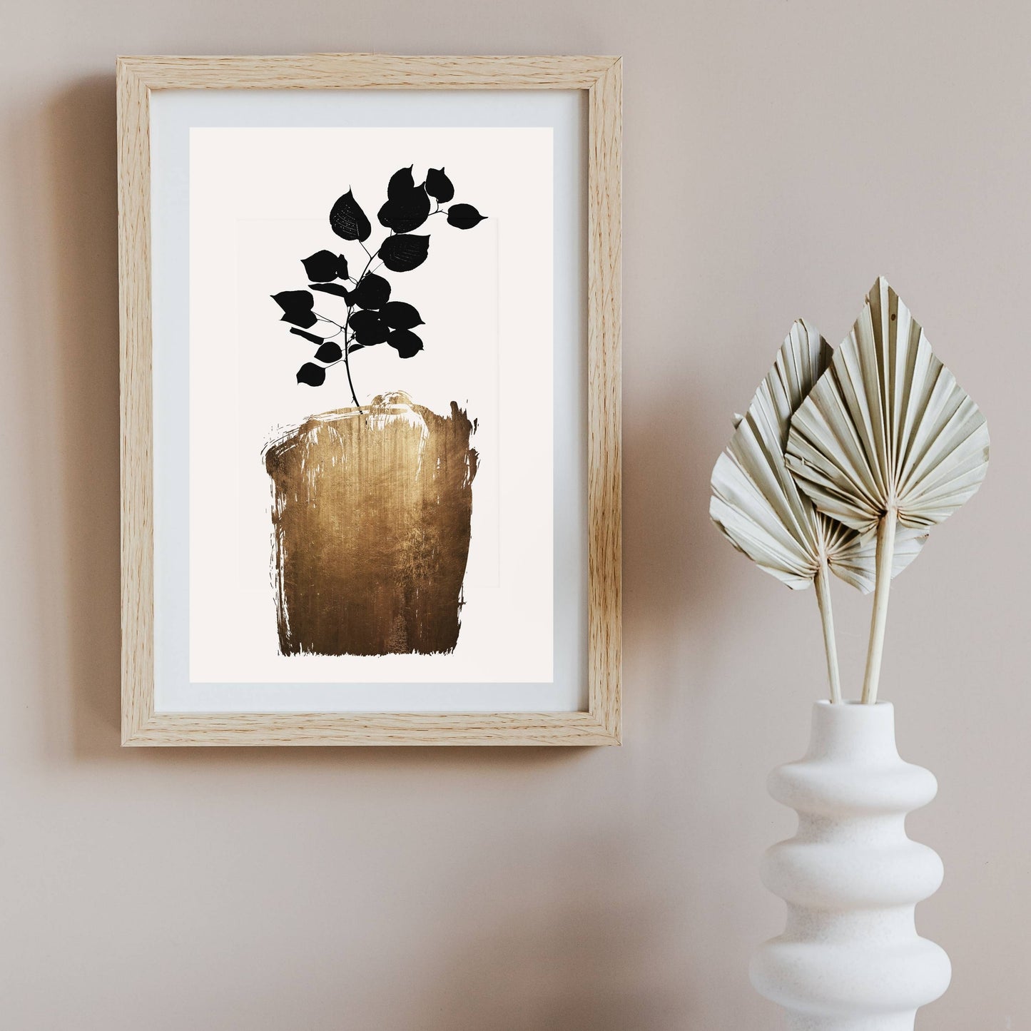SCABIOSA GOLD | PRINT
