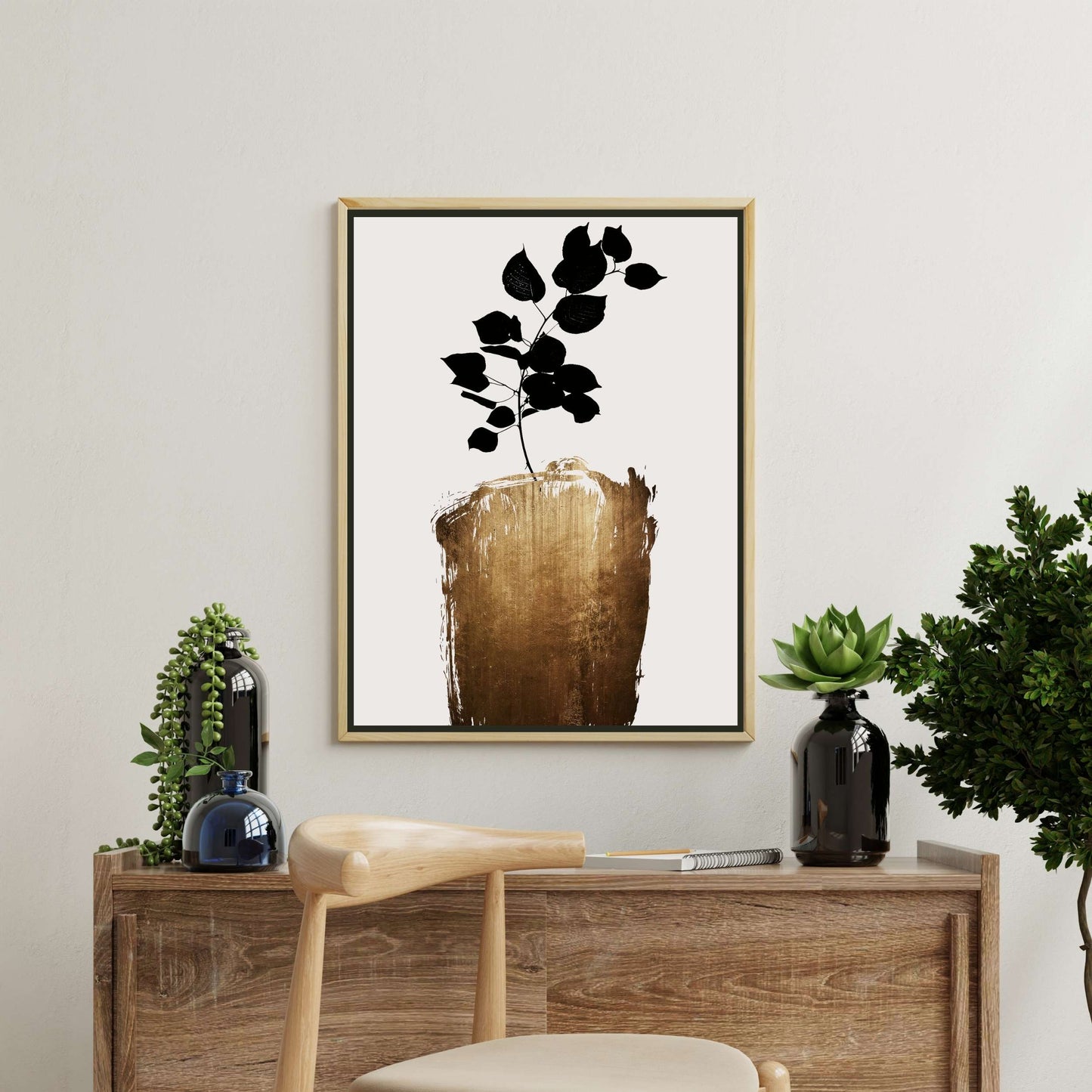 SCABIOSA GOLD | CANVAS