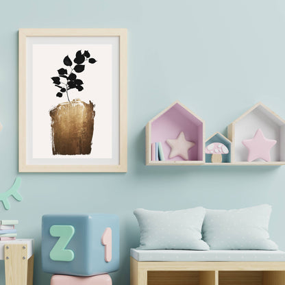 SCABIOSA GOLD | PRINT