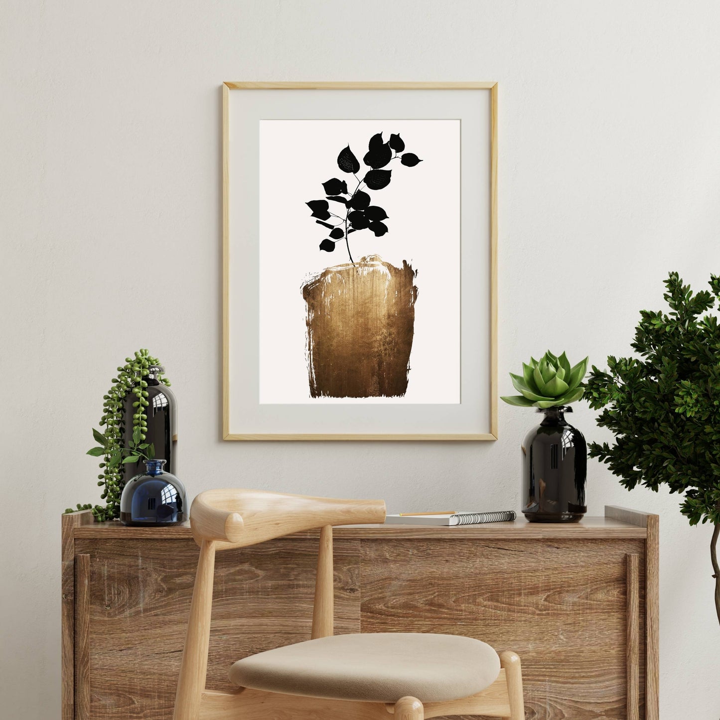 SCABIOSA GOLD | PRINT