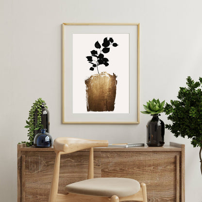 SCABIOSA GOLD | PRINT