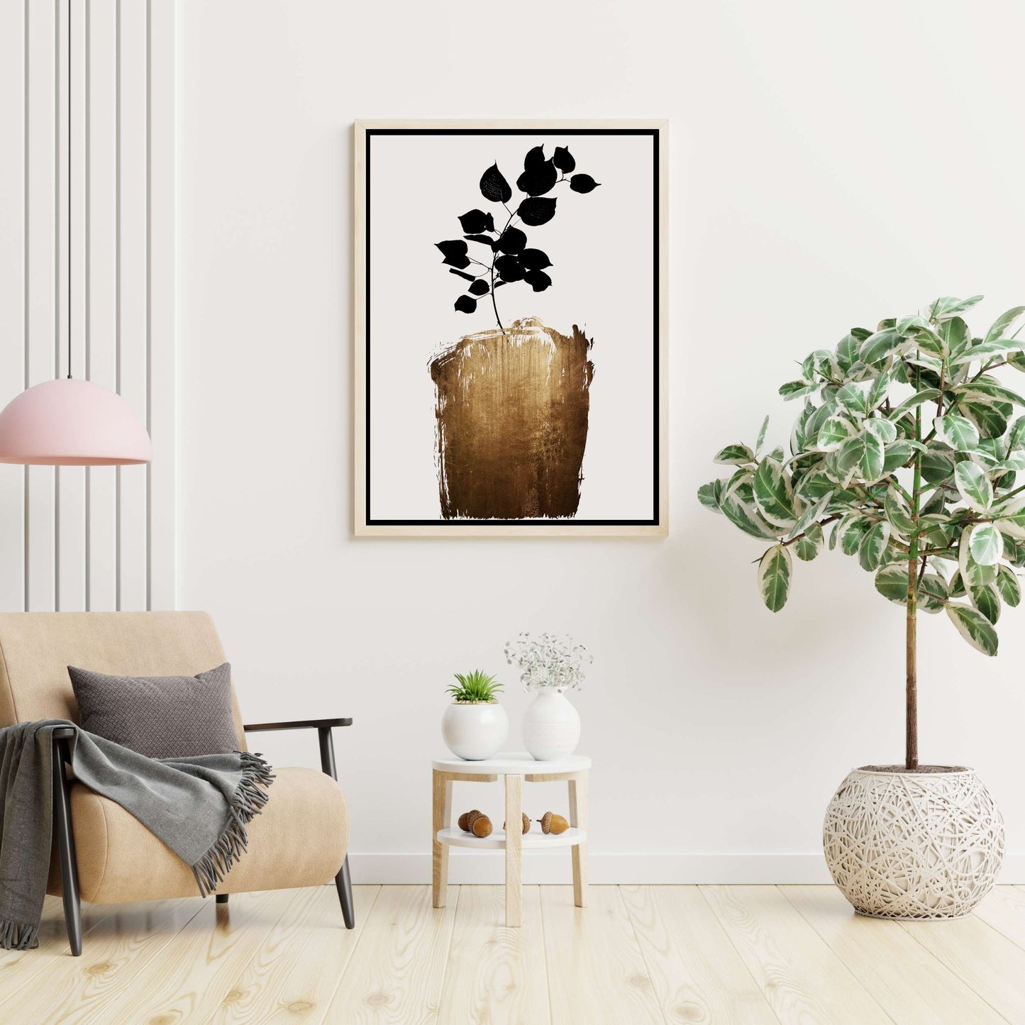 SCABIOSA GOLD | CANVAS