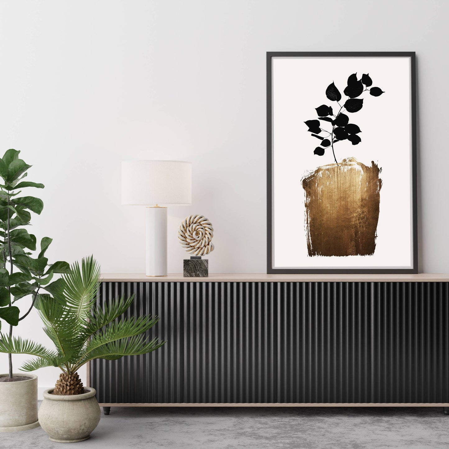 SCABIOSA GOLD | PRINT