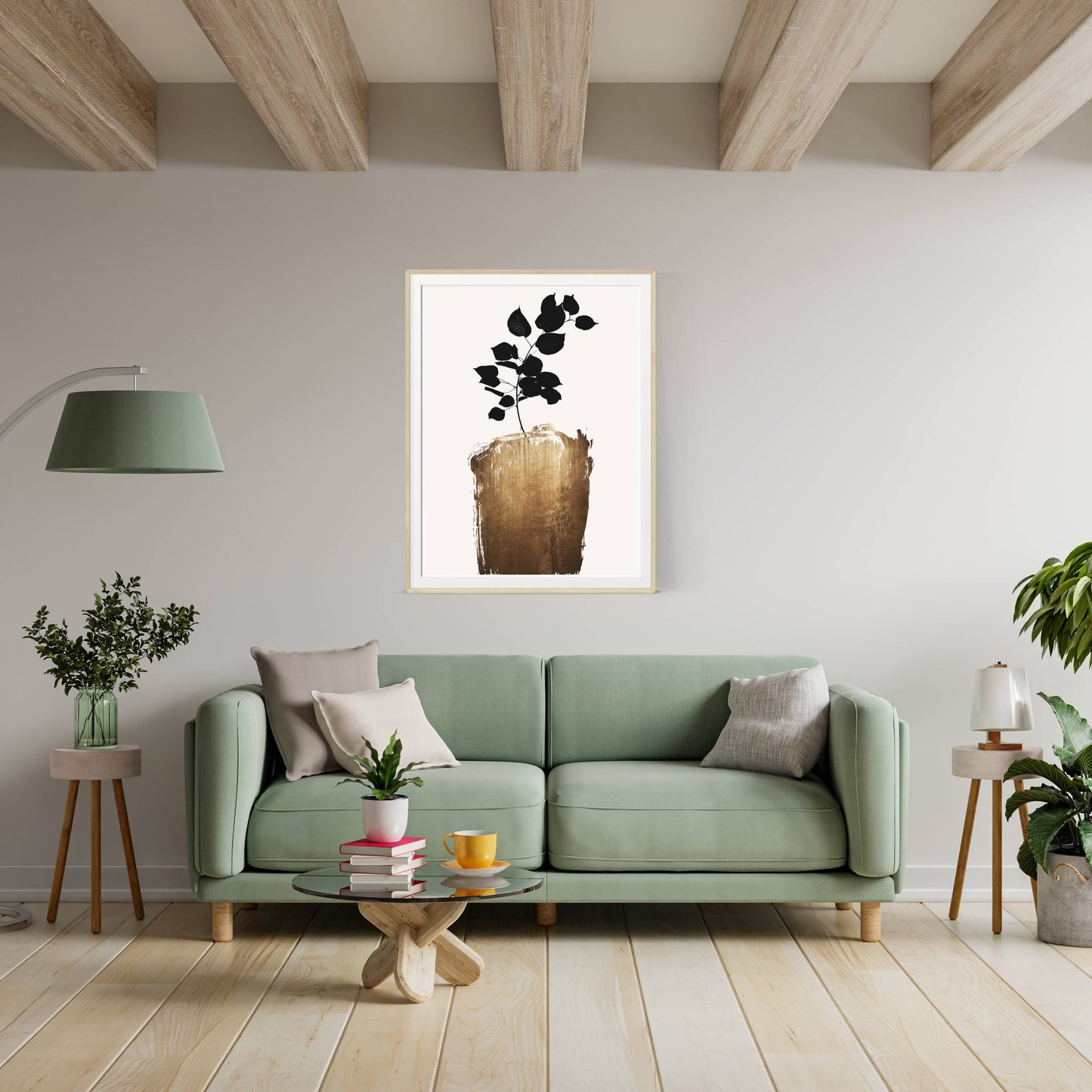 SCABIOSA GOLD | PRINT