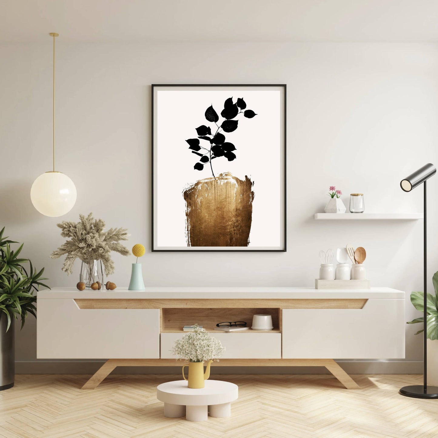 SCABIOSA GOLD | PRINT