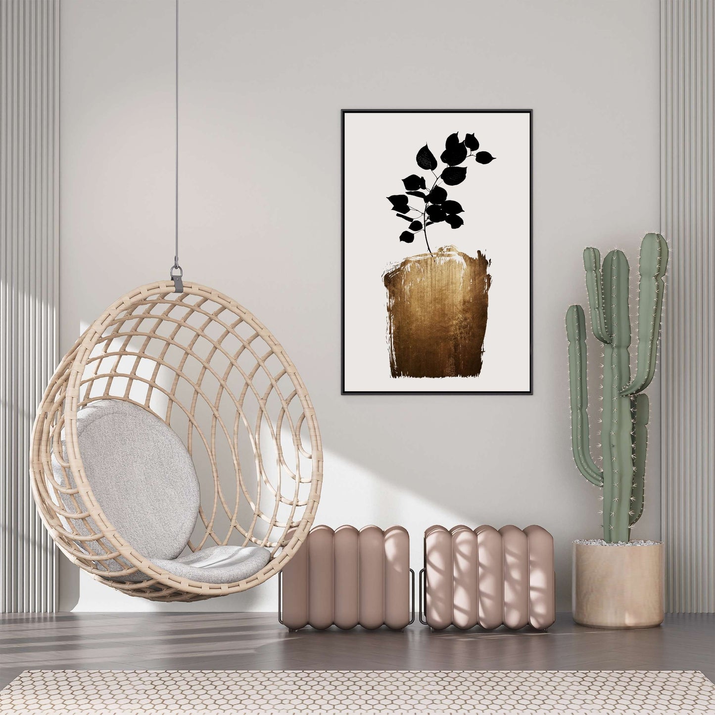 SCABIOSA GOLD | CANVAS