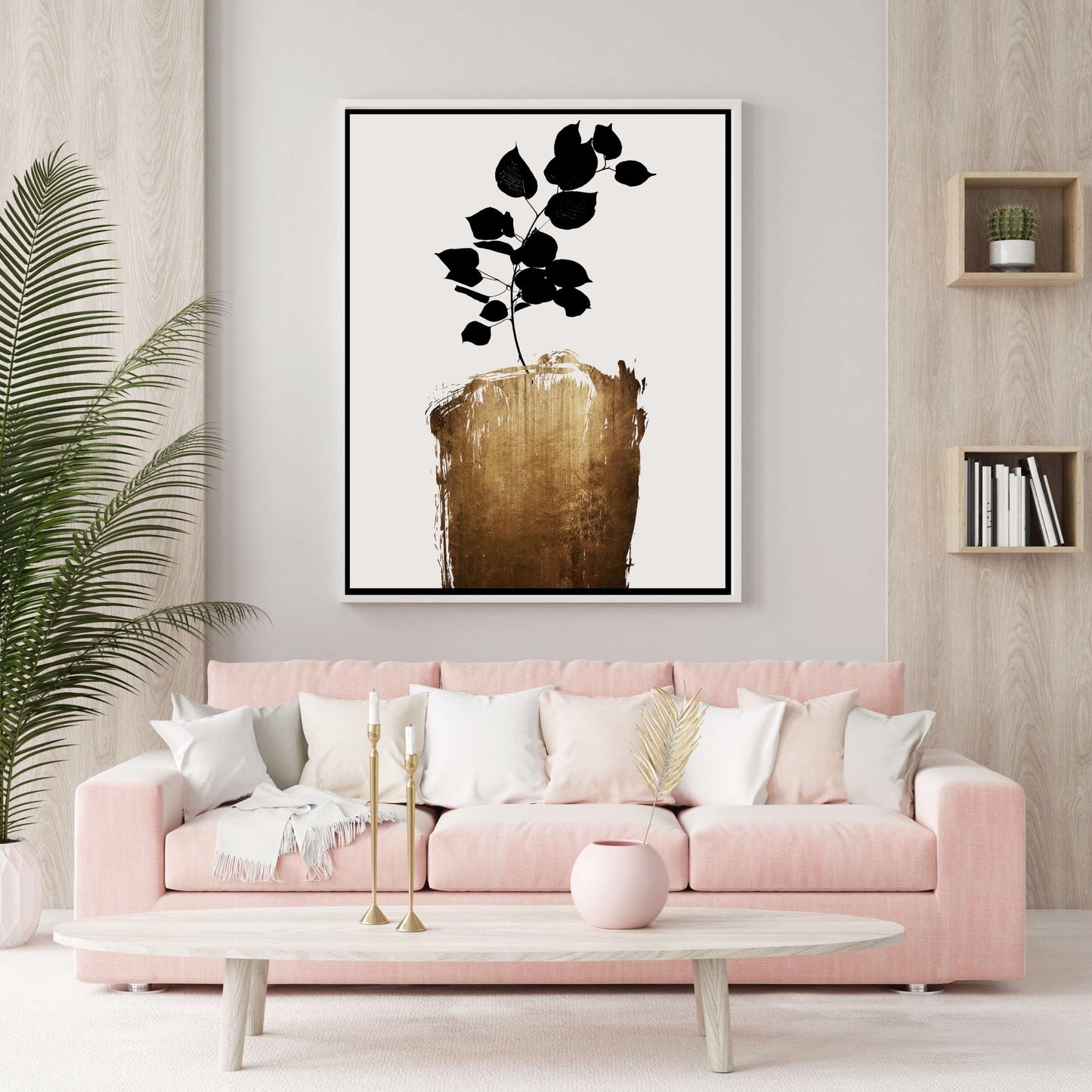 SCABIOSA GOLD | CANVAS