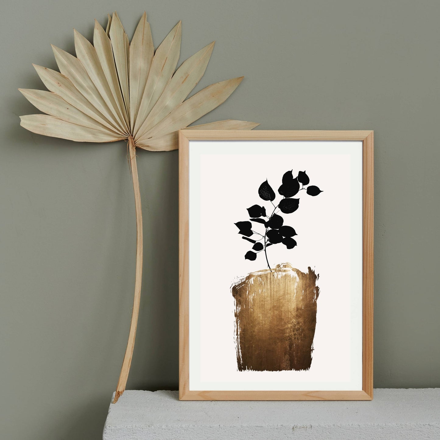 SCABIOSA GOLD | PRINT