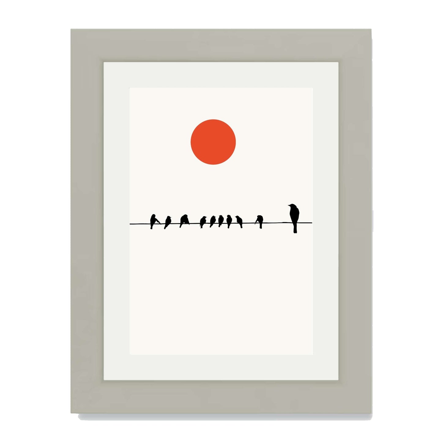SIT AND WAIT | PRINT