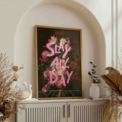SLAY ALL DAY | CANVAS