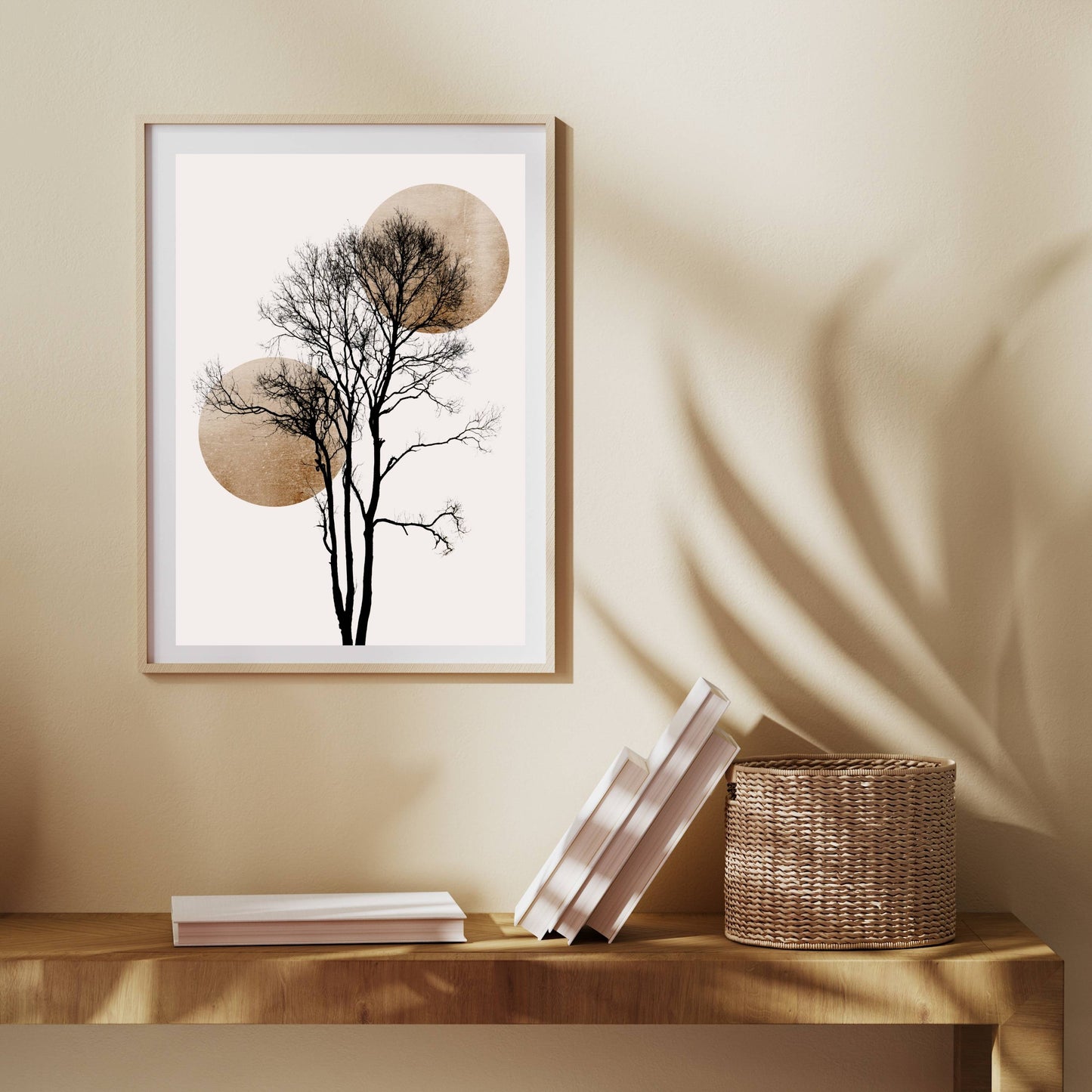 SUN AND MOON HIDING GOLD | PRINT