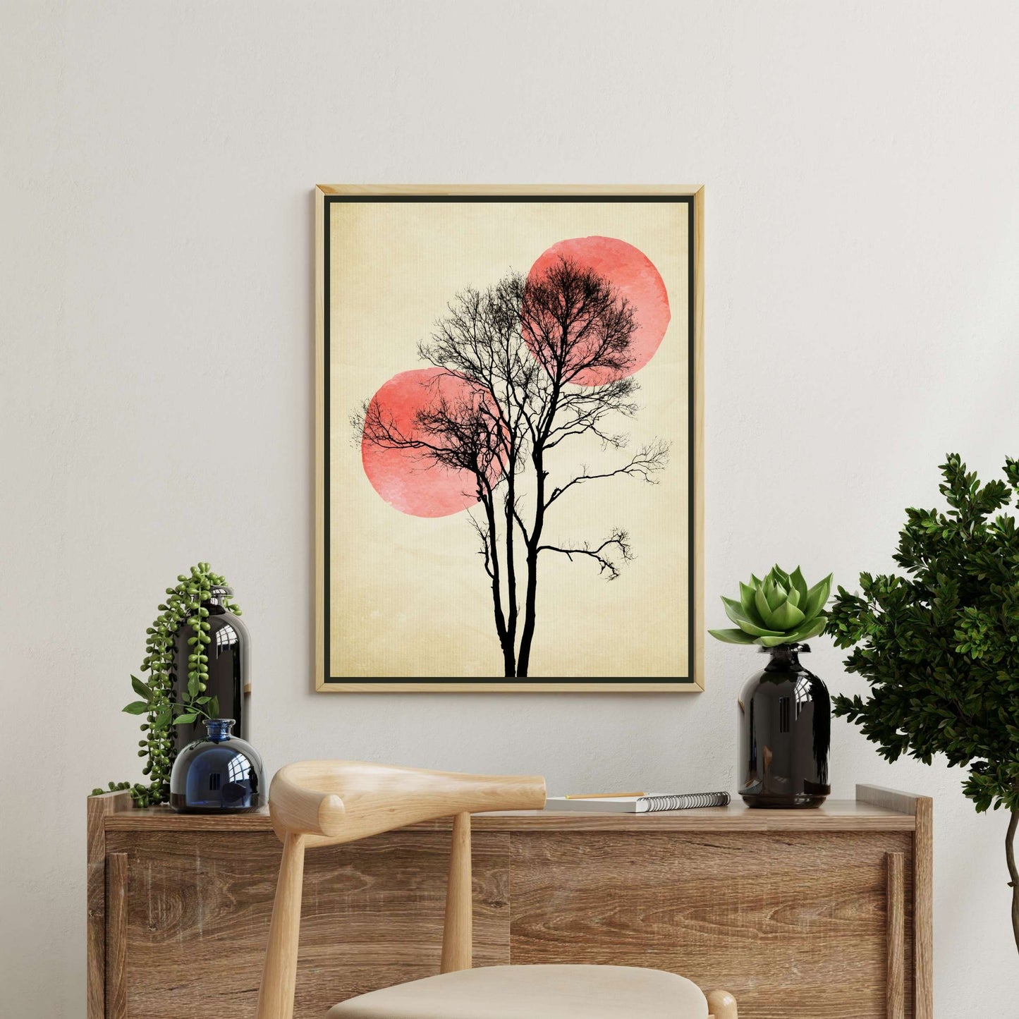 SUN AND MOON HIDING | CANVAS