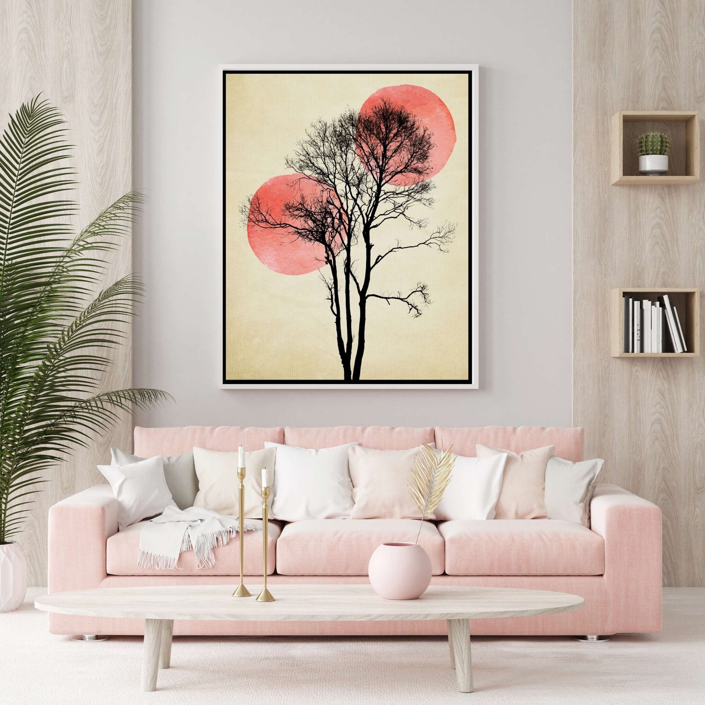 SUN AND MOON HIDING | CANVAS