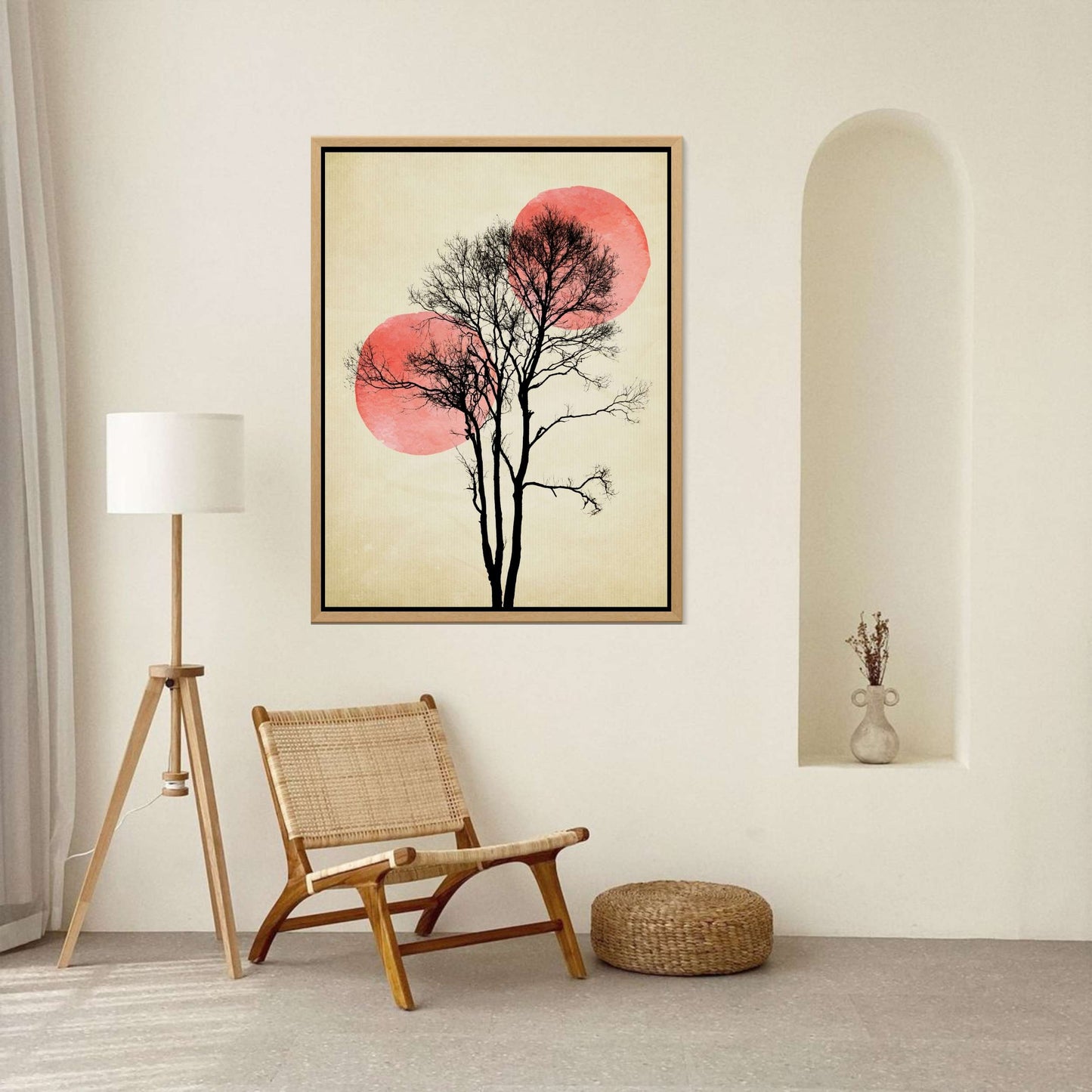 SUN AND MOON HIDING | CANVAS