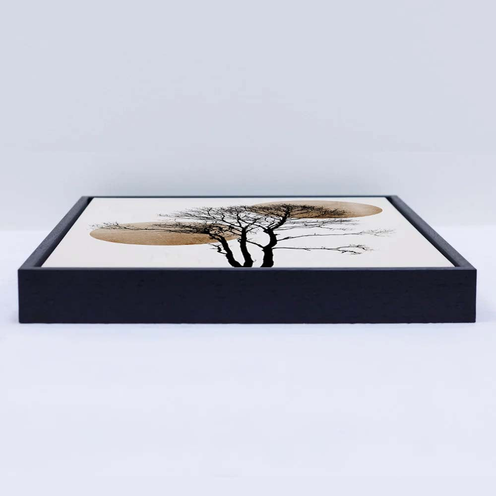 SUN AND MOON HIDING GOLD | CANVAS