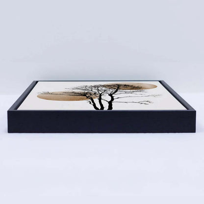 SUN AND MOON HIDING GOLD | CANVAS
