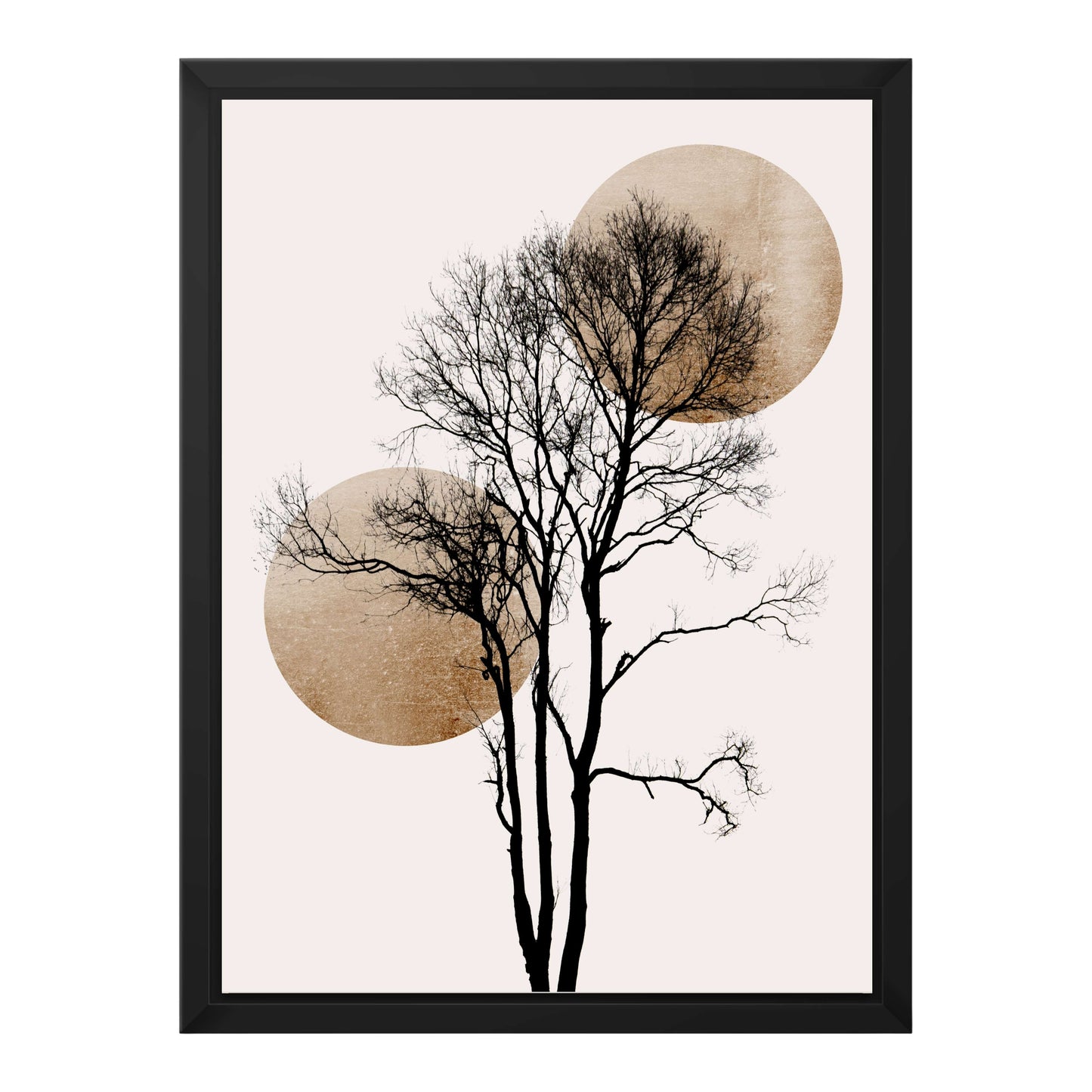 SUN AND MOON HIDING GOLD | CANVAS