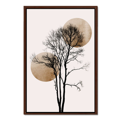 SUN AND MOON HIDING GOLD | CANVAS