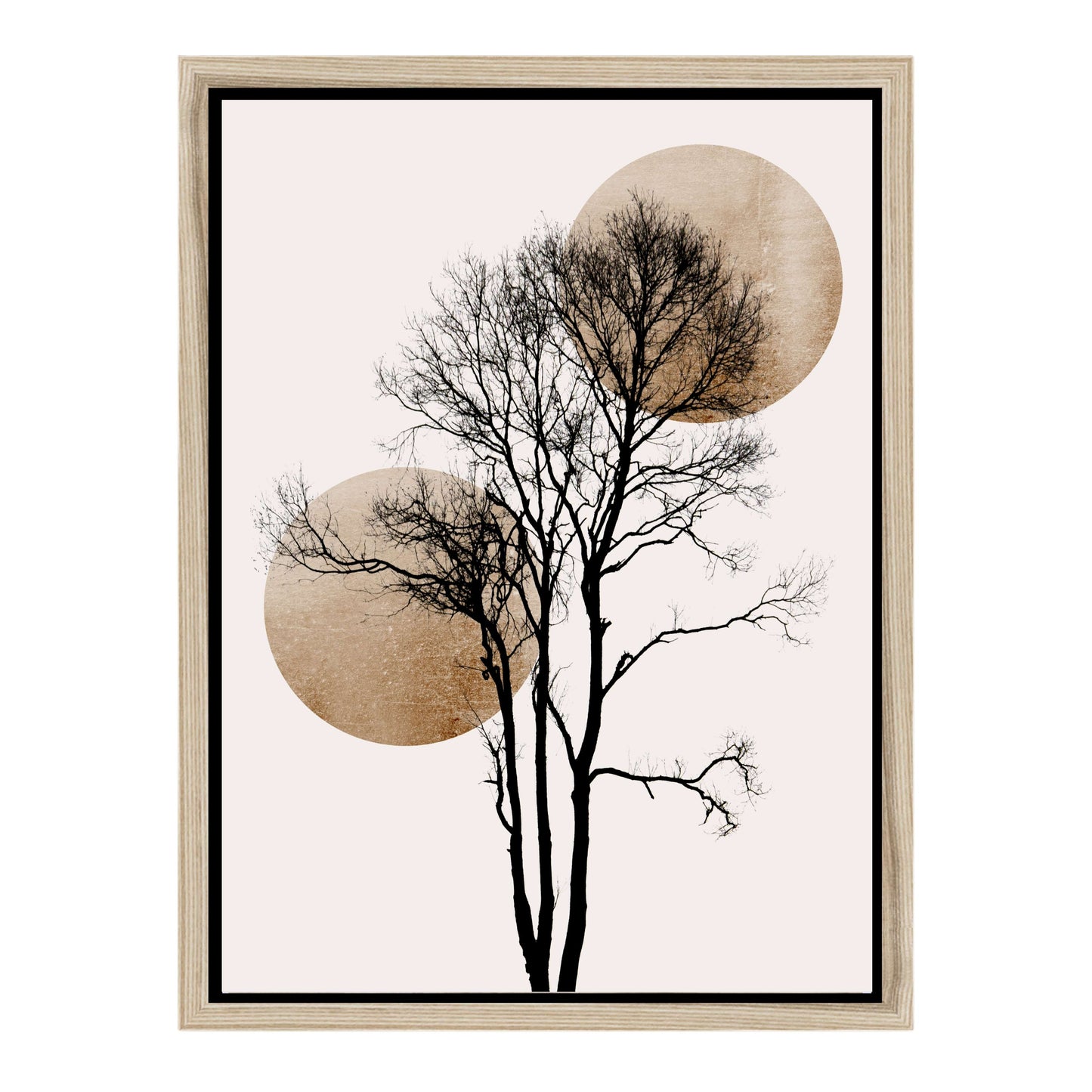 SUN AND MOON HIDING GOLD | CANVAS