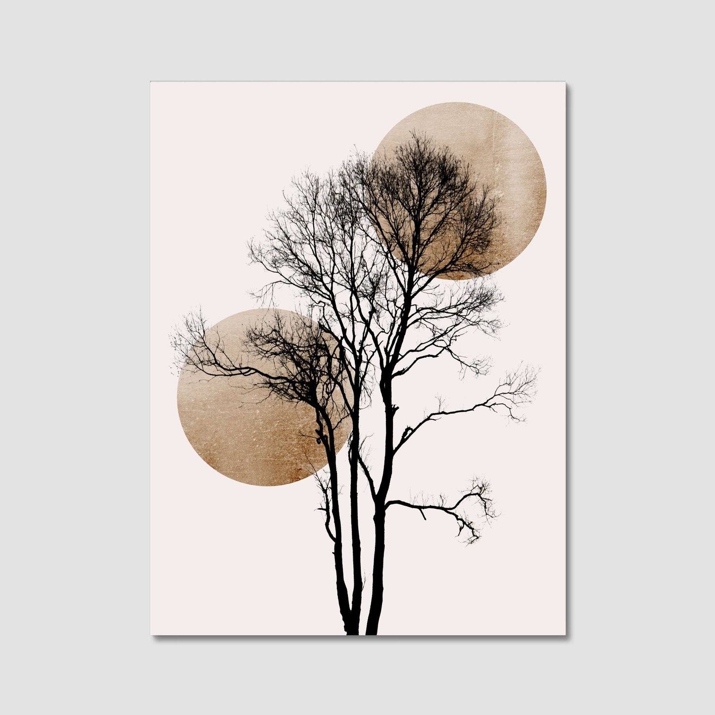 SUN AND MOON HIDING GOLD | CANVAS