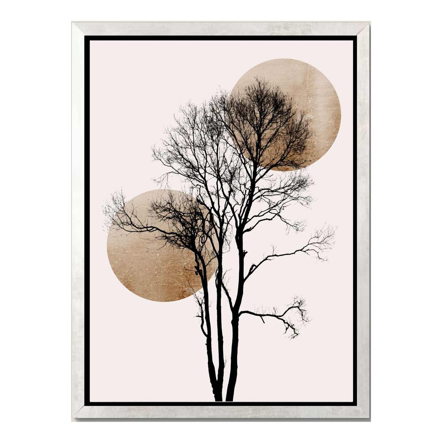 SUN AND MOON HIDING GOLD | CANVAS