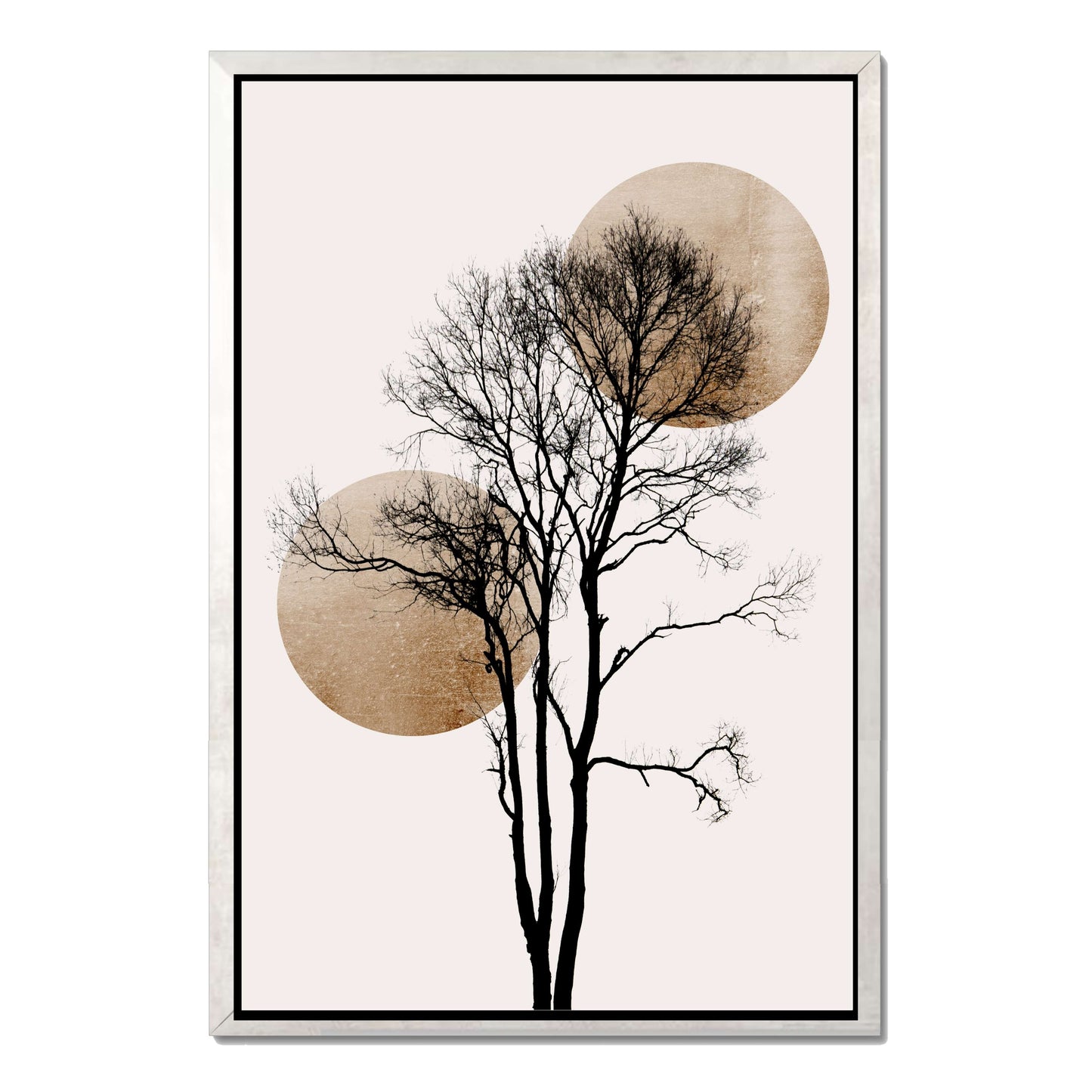 SUN AND MOON HIDING GOLD | CANVAS