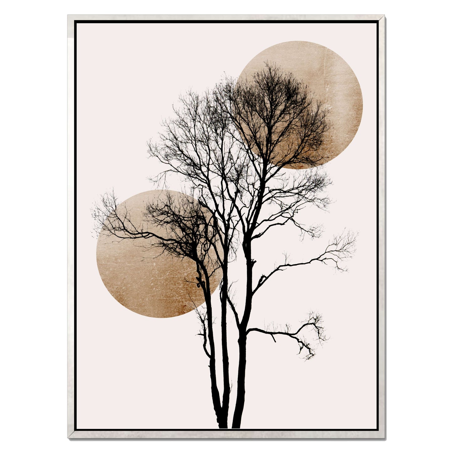 SUN AND MOON HIDING GOLD | CANVAS