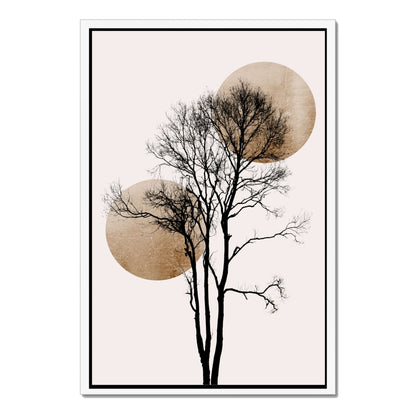 SUN AND MOON HIDING GOLD | CANVAS