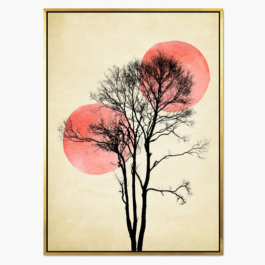 SUN AND MOON HIDING | CANVAS