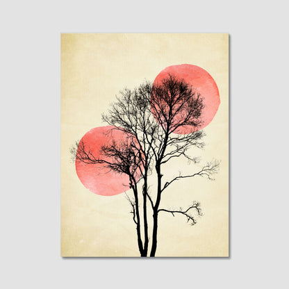 SUN AND MOON HIDING | CANVAS