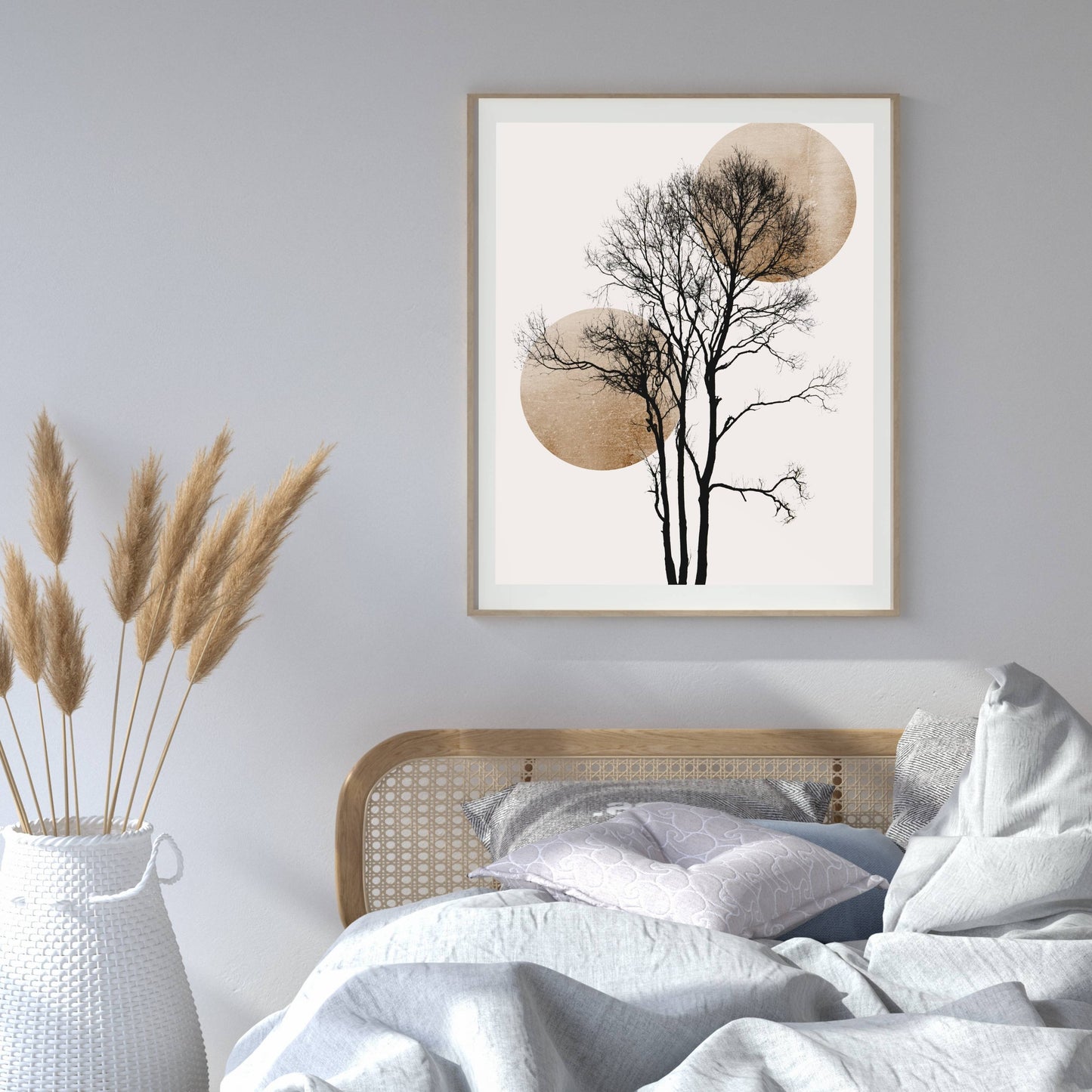 SUN AND MOON HIDING GOLD | PRINT