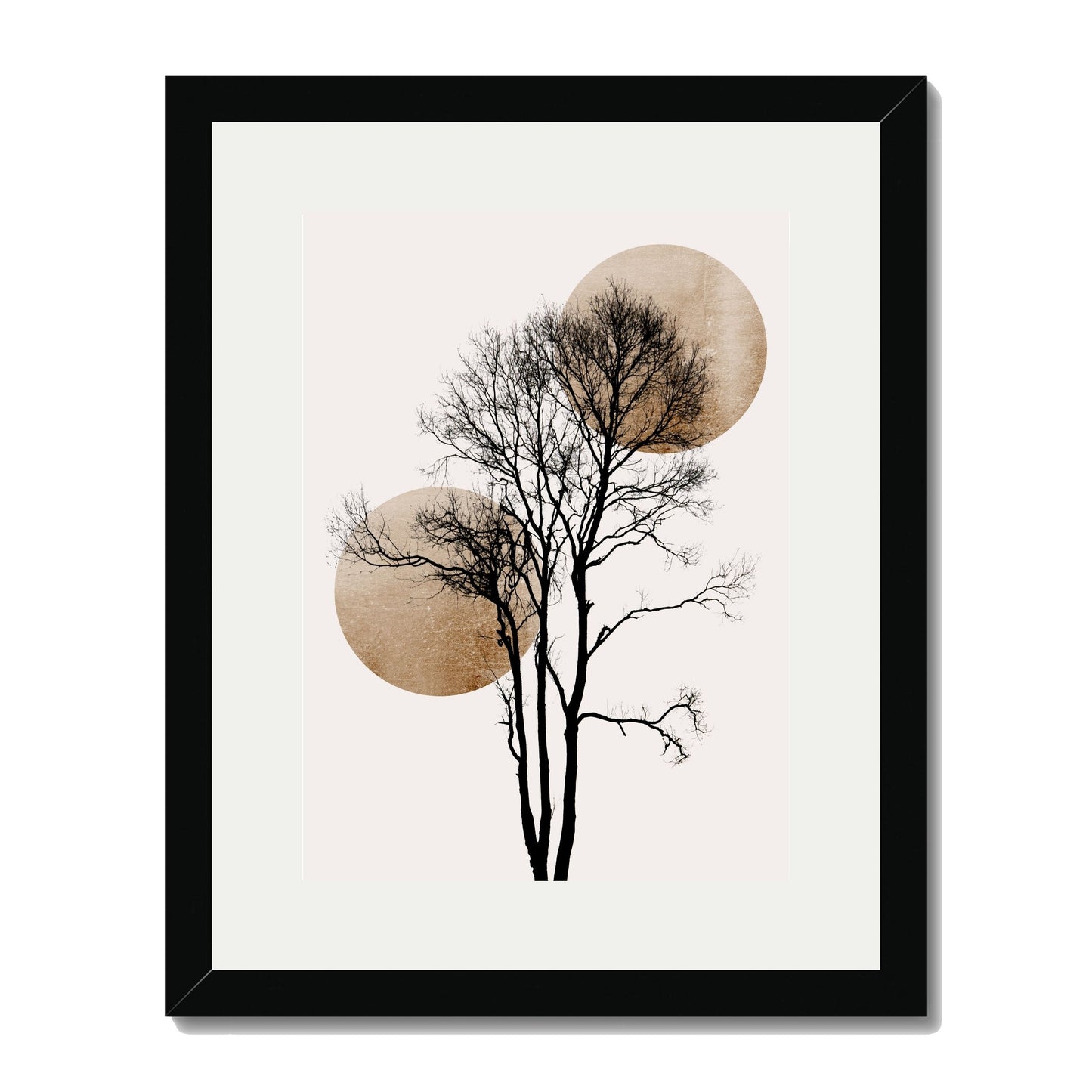 SUN AND MOON HIDING GOLD | PRINT