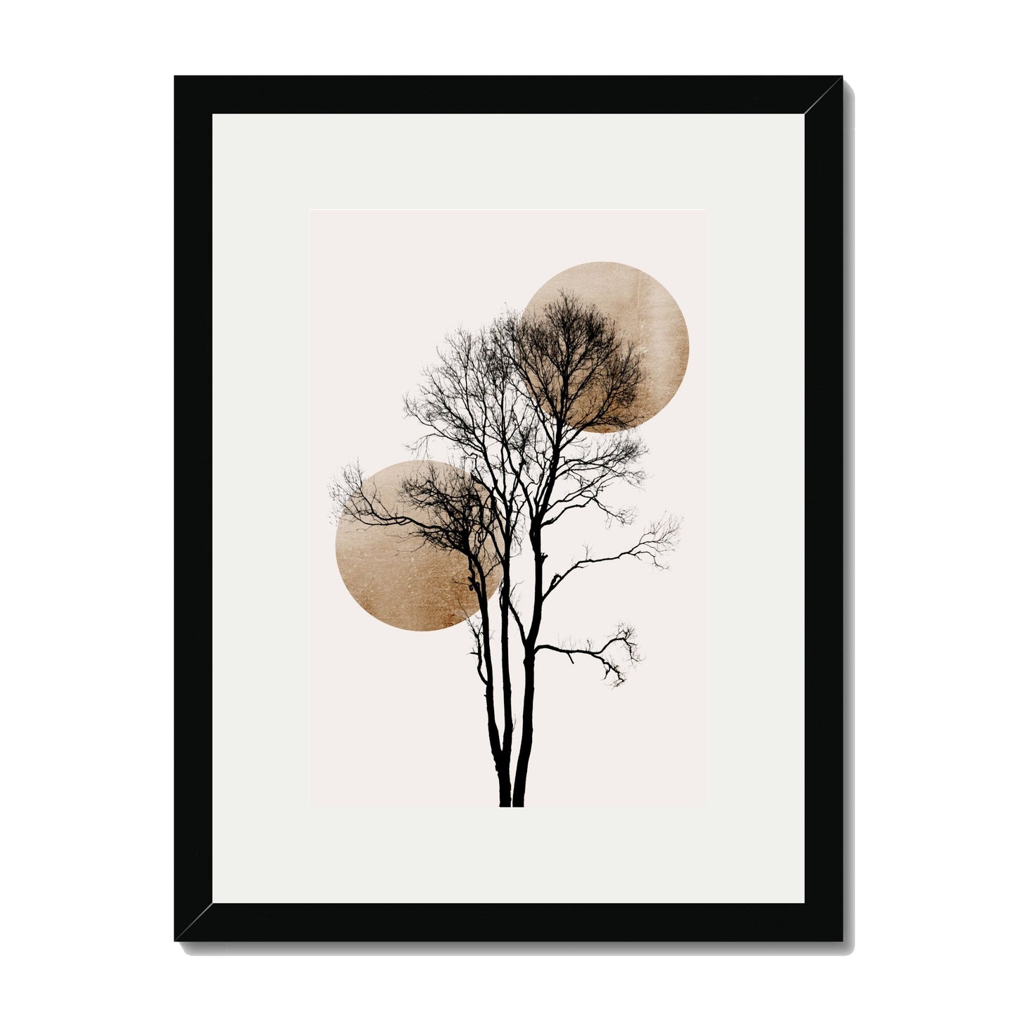 SUN AND MOON HIDING GOLD | PRINT