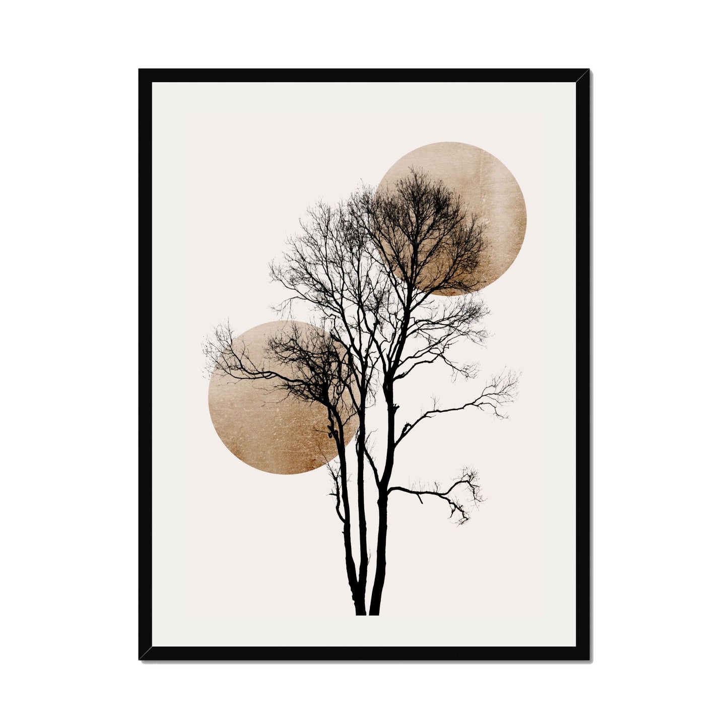 SUN AND MOON HIDING GOLD | PRINT