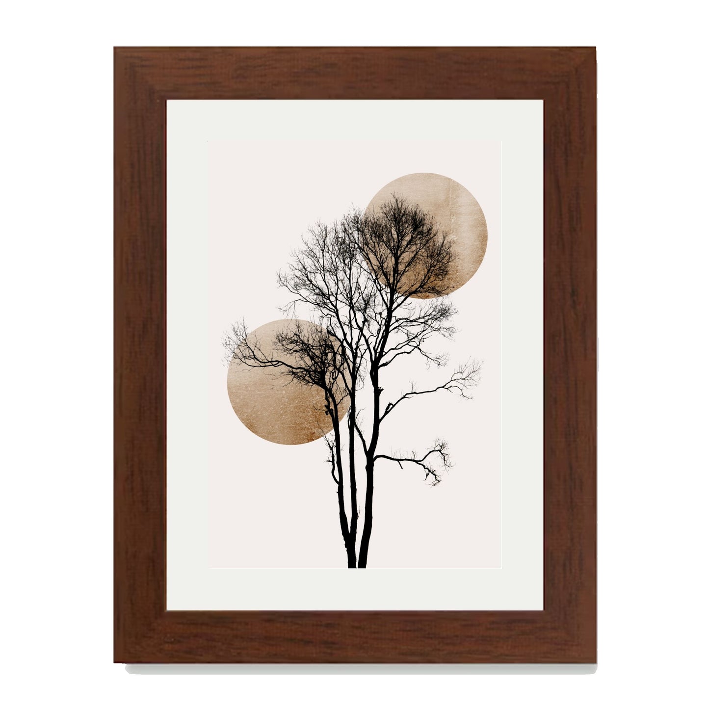 SUN AND MOON HIDING GOLD | PRINT