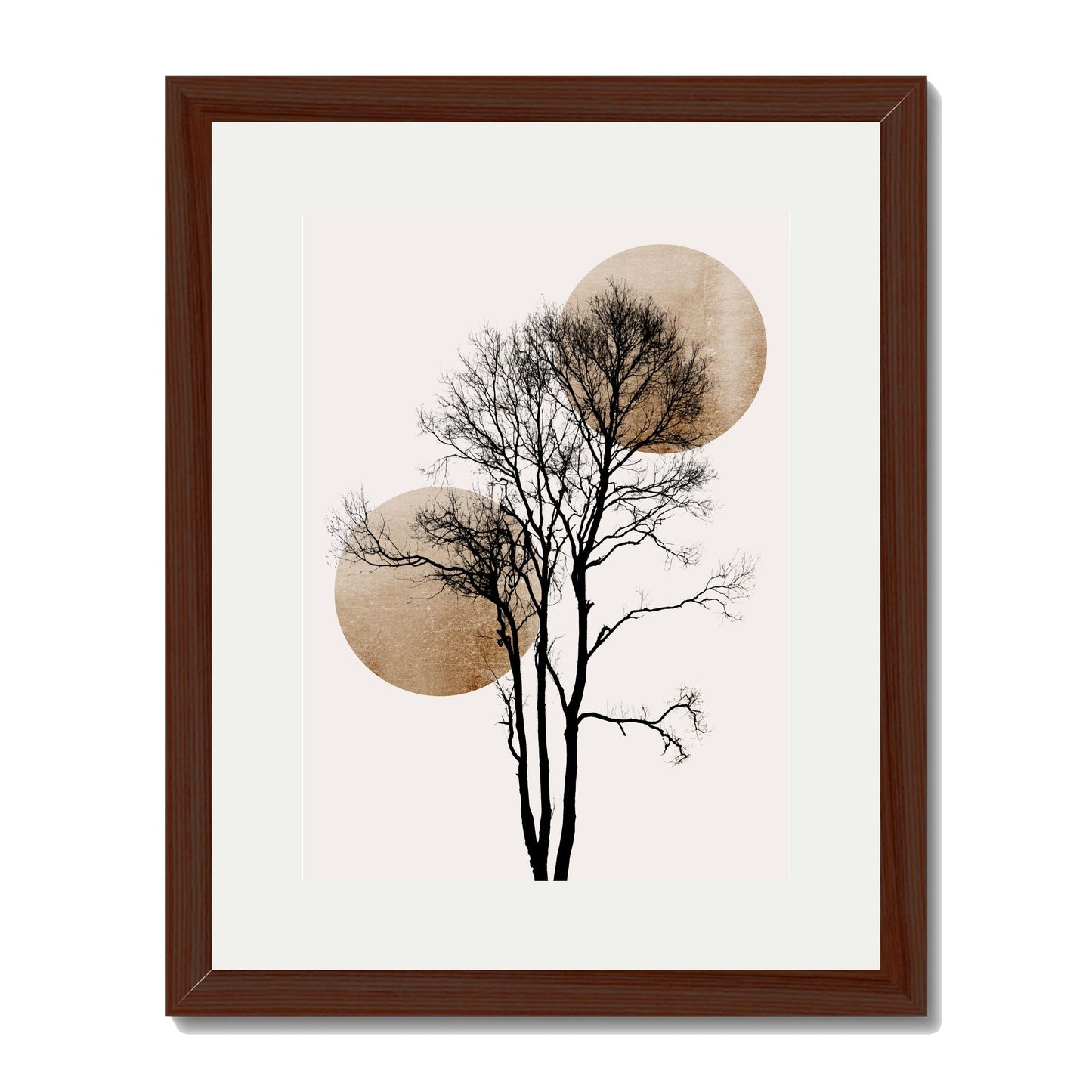 SUN AND MOON HIDING GOLD | PRINT