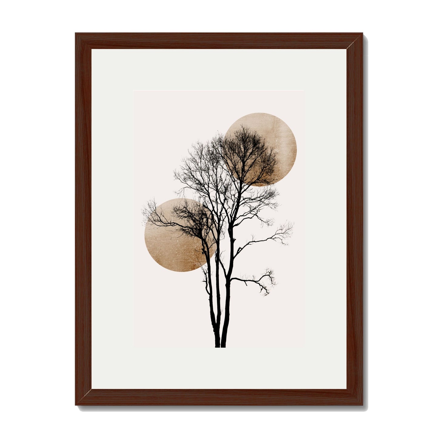 SUN AND MOON HIDING GOLD | PRINT
