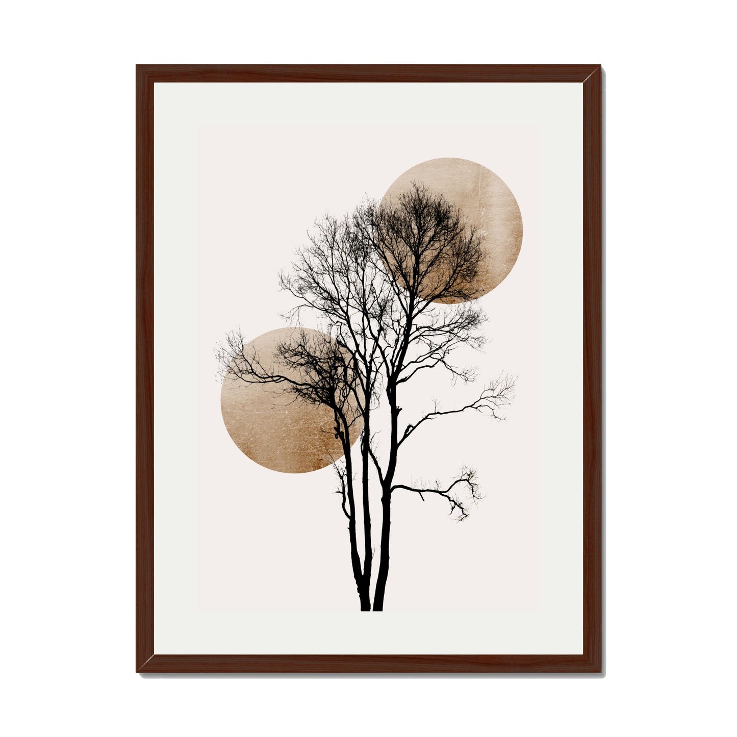 SUN AND MOON HIDING GOLD | PRINT