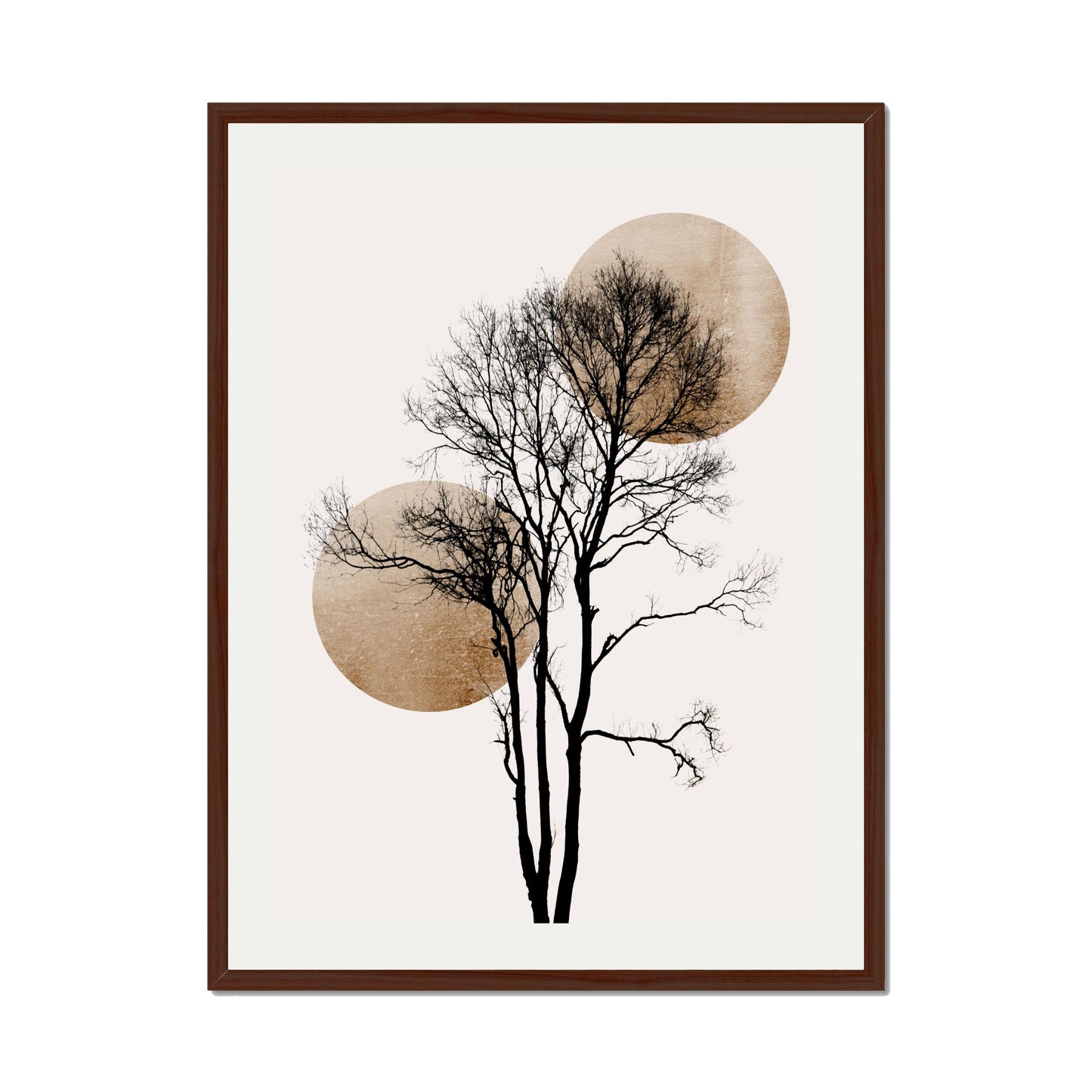 SUN AND MOON HIDING GOLD | PRINT