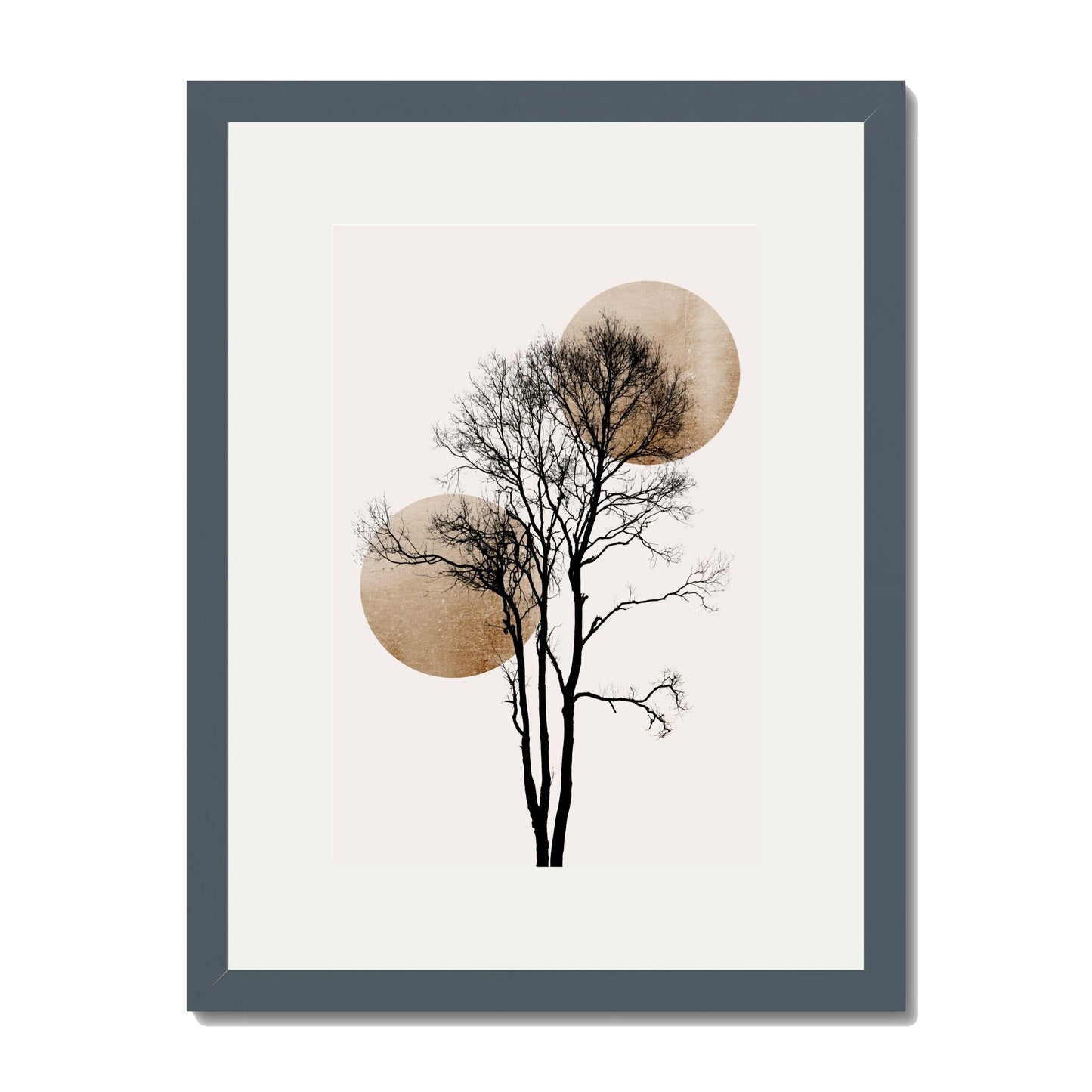 SUN AND MOON HIDING GOLD | PRINT
