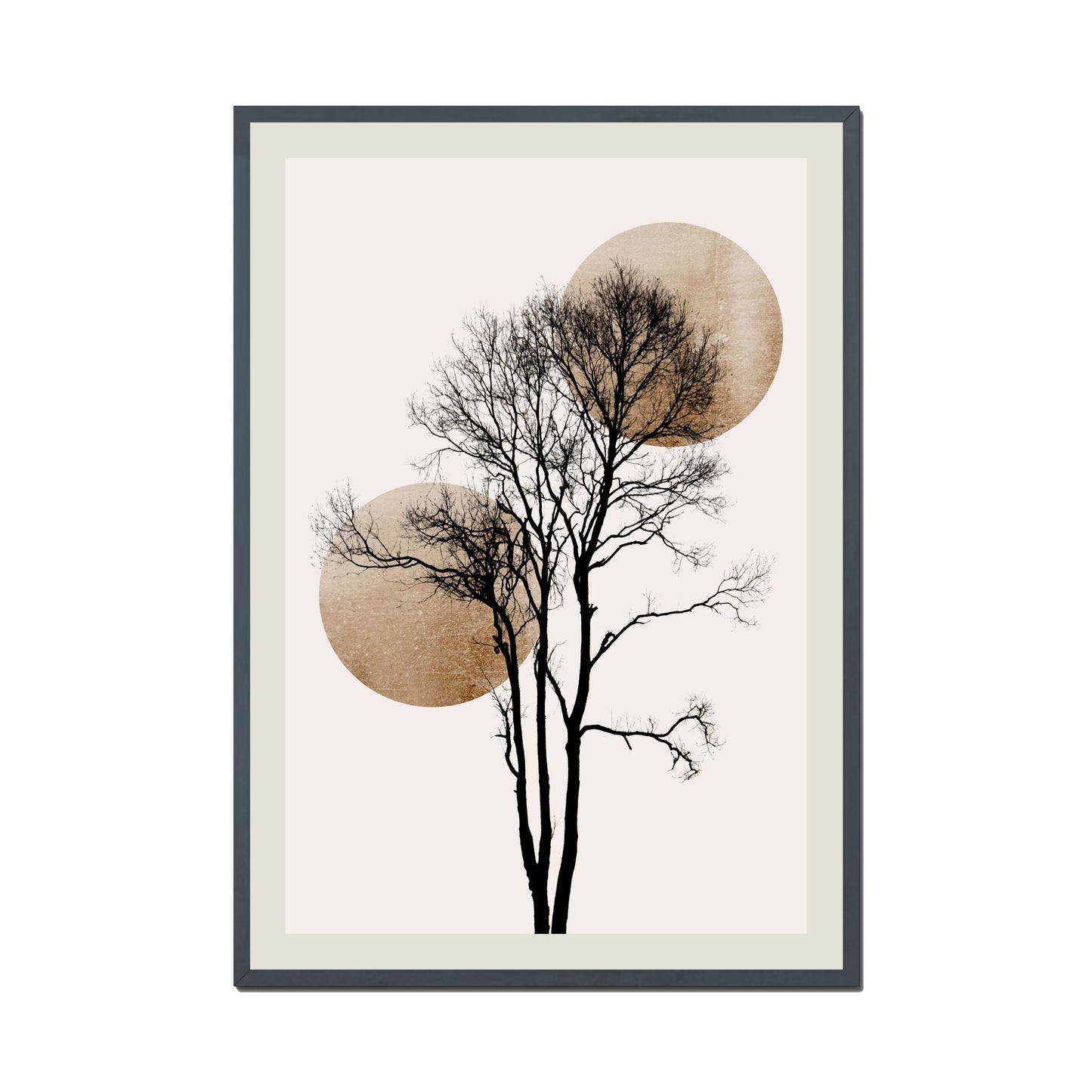 SUN AND MOON HIDING GOLD | PRINT