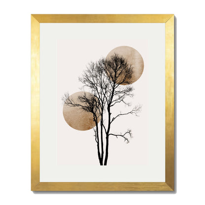 SUN AND MOON HIDING GOLD | PRINT