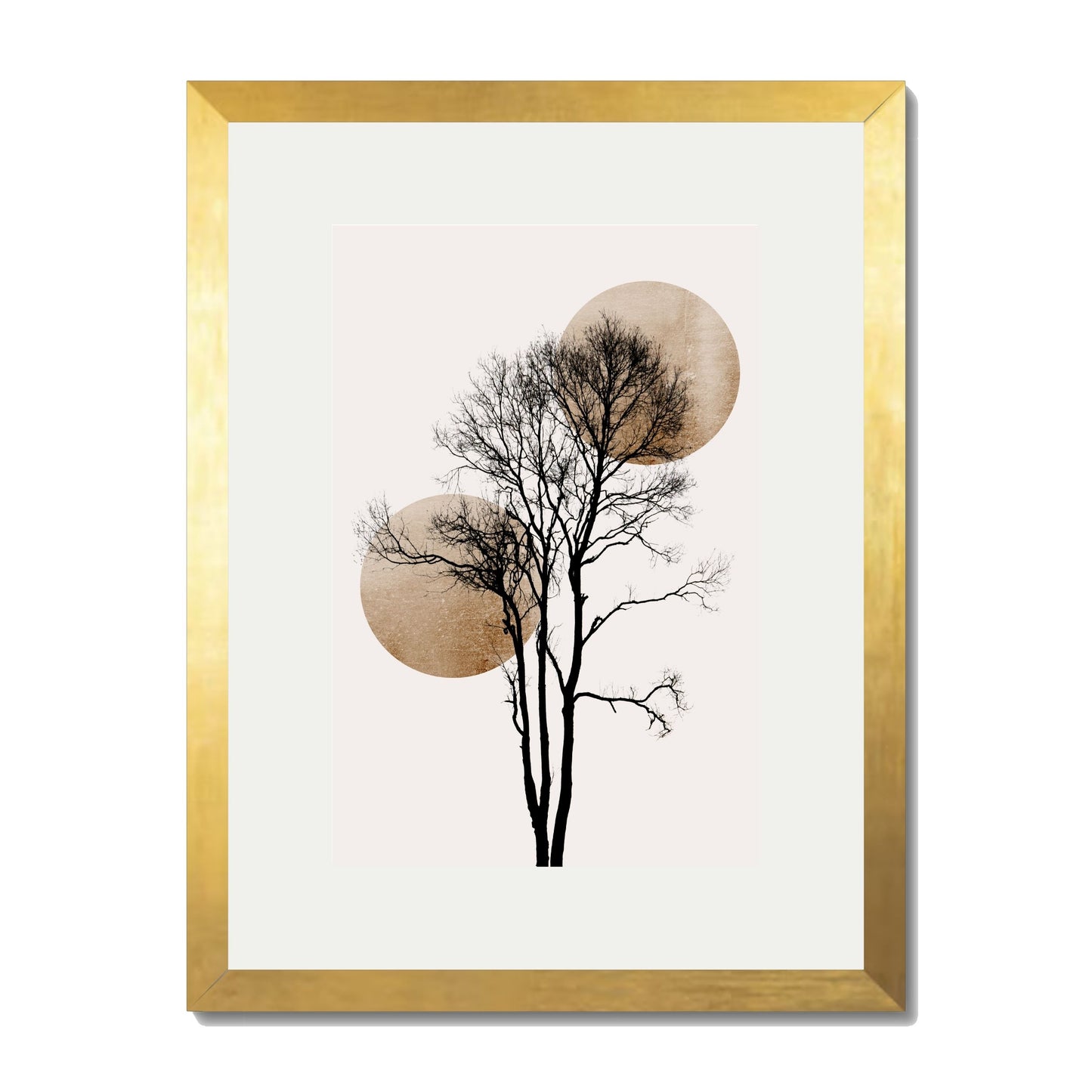 SUN AND MOON HIDING GOLD | PRINT