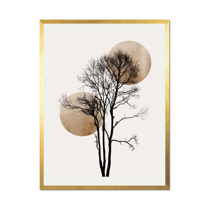 SUN AND MOON HIDING GOLD | PRINT